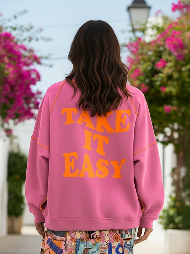 Sweatshirt Tiger take it easy