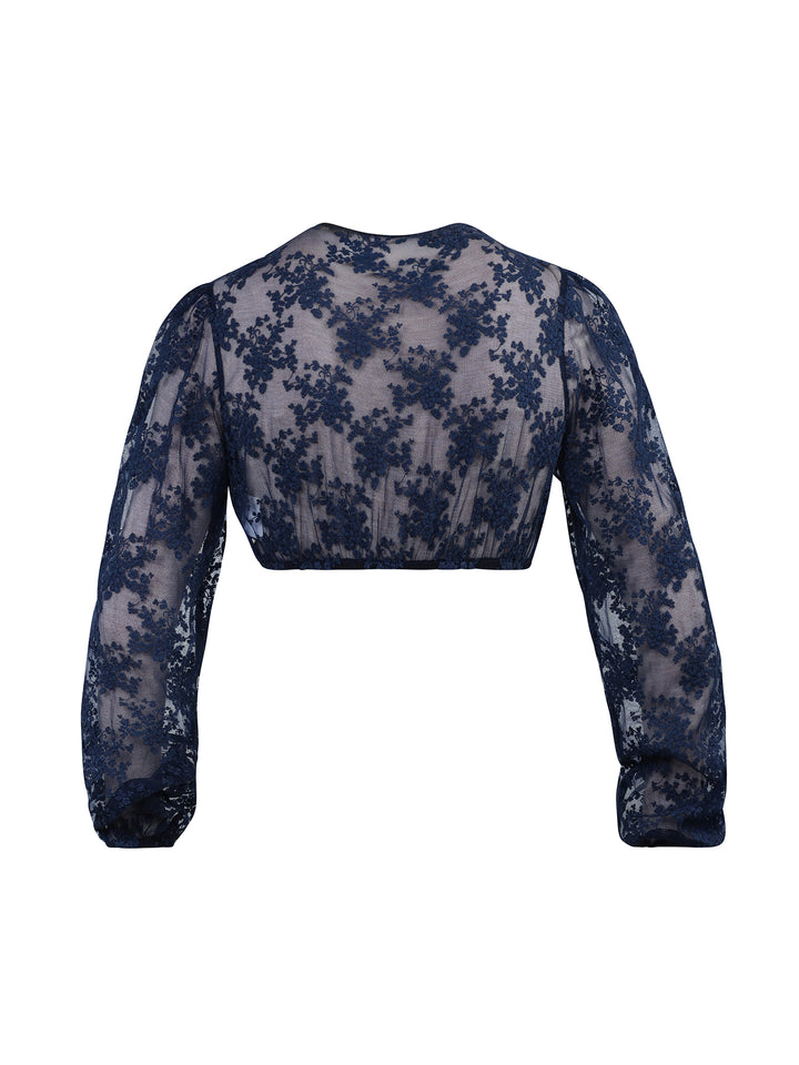 Dirndlbluse Tuchenbach Tinte