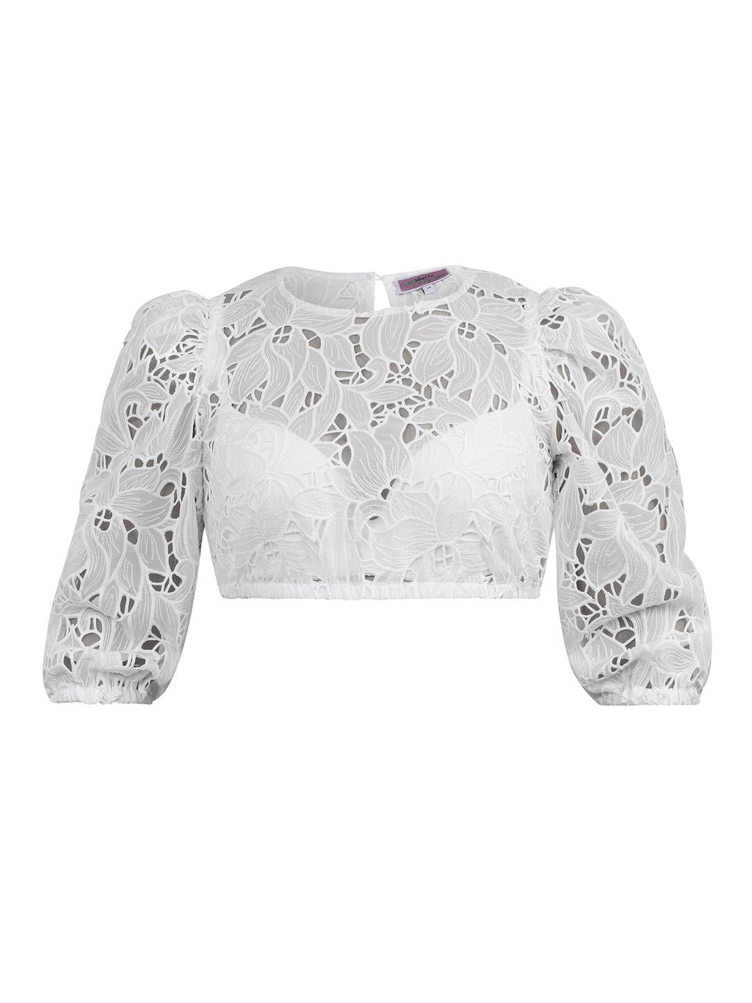 Dirndlbluse Vaterstetten Offwhite
