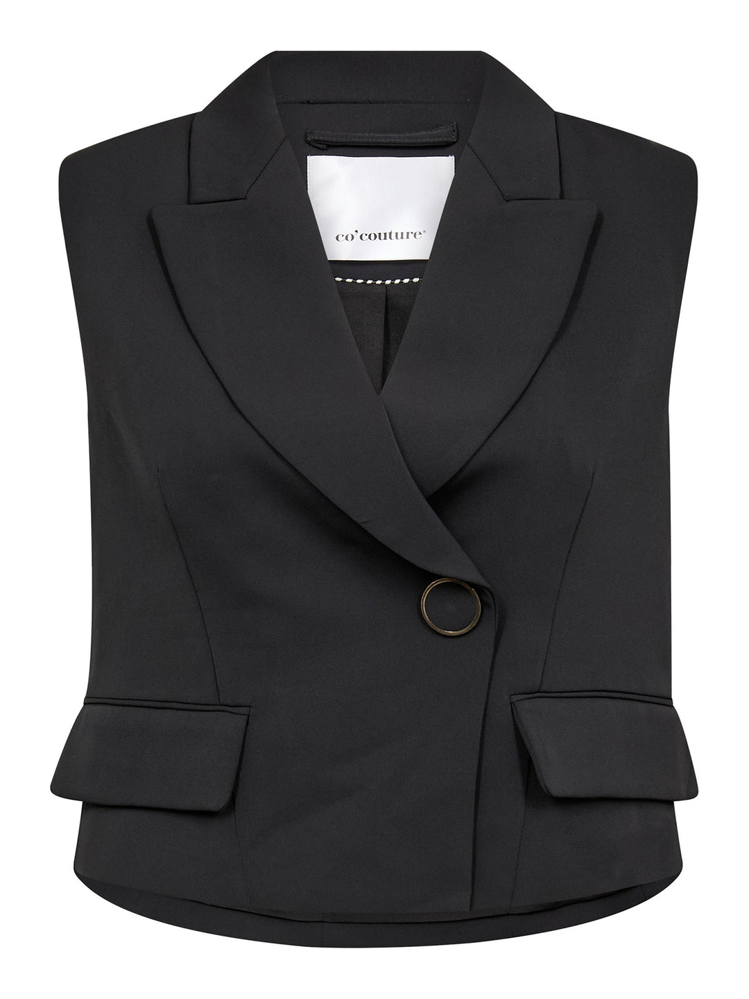 AliniCC Wrap Vest Black