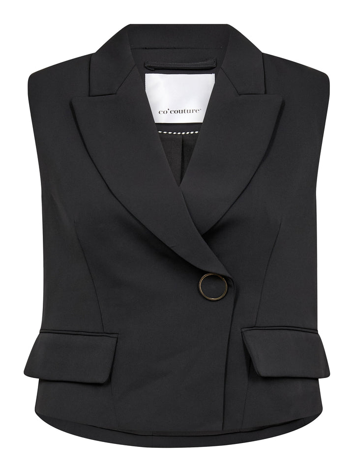 AliniCC Wrap Vest Black