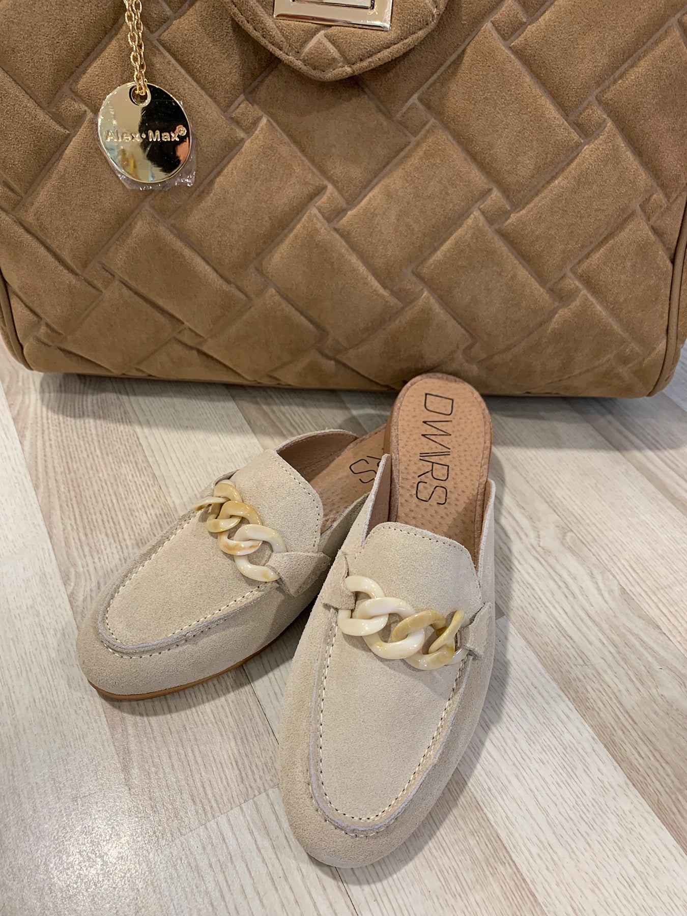 Pantoletten Suede
